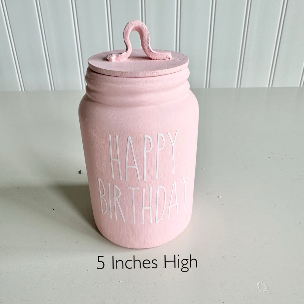 Happy Birthday Canister